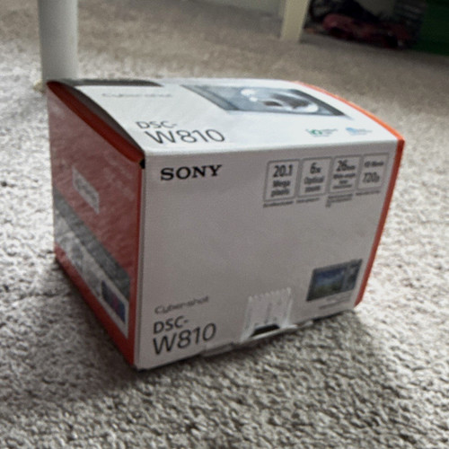 Sony cyber shot dsc - sony, dsc-w810