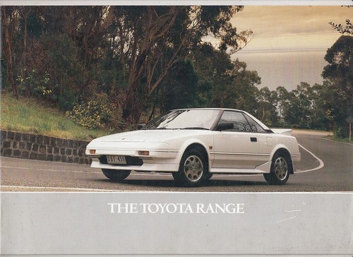 1987 toyota range - toyota, australian