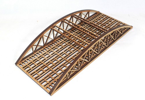 Model railway bow bridge - railway, 300mm