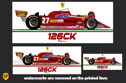 Ferrari 126ck gilles - 126ck,