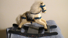 Vintage Wooden Rocking Horse