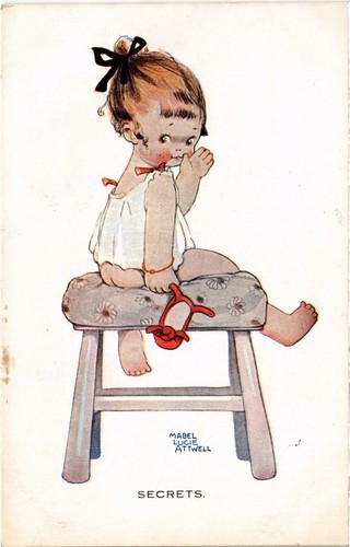 Artist signed mabel lucie - pc,