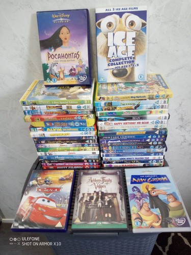 Kids dvd bundle joblot - kids, carboot