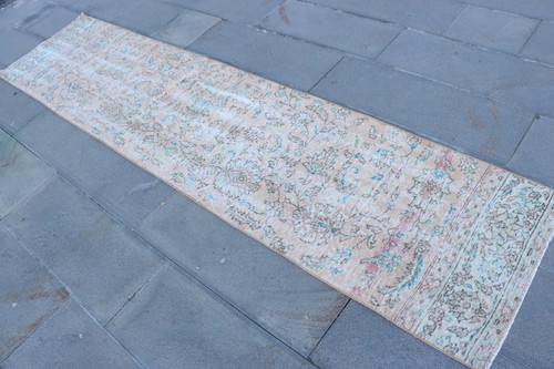 Runner rug 2x9 blue brown - runner,