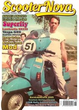 ScooterNova magazine NEW AND PREVIOUS editions Lambretta Vespa book scootering