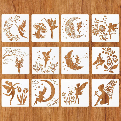 Pieces fairy stencils set - fairy,