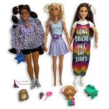 Barbie Extra Dolls x 3 - #7 AA
