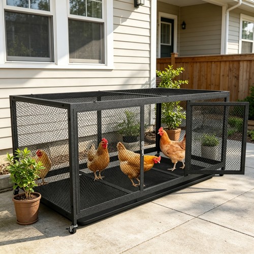 Heavy duty chicken - chicken, coop