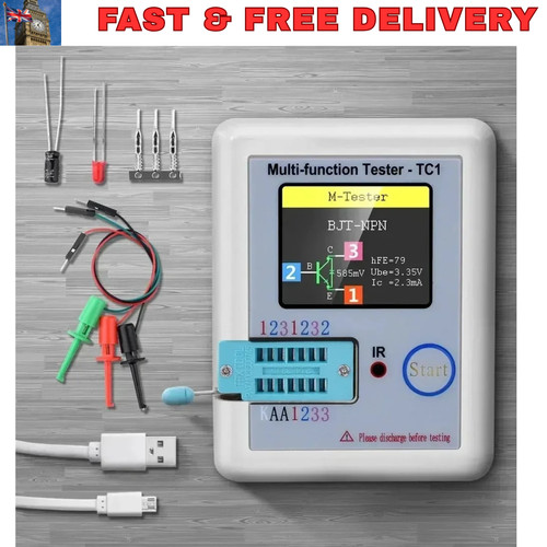 Lcr tc1 transistor - tester, tft
