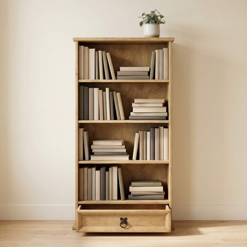 Corona bookcase mexican solid - bookcase,