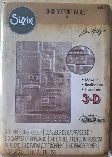 Sizzix embossing folder - embossing,