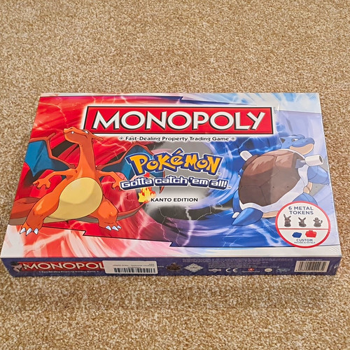 Monopoly pokémon gotta catch - gotta,