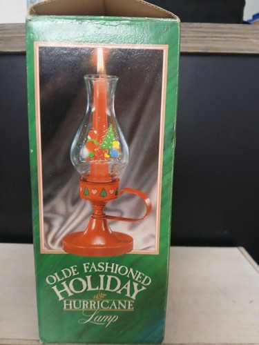 Christmas hurricane lamp - hurricane,