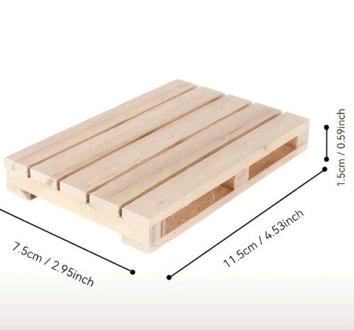 Miniature wooden shipping - miniature,