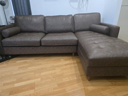 Sofa cum bed with - , chaise