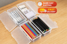 Large Transparent Pencil Box