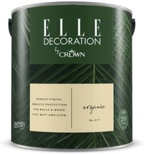 Crown Elle Decoration - Organic - No. 317 - Matt Emulsion - Walls & Wood
