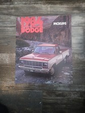 1984 DODGE PICKUP TRUCK SALES