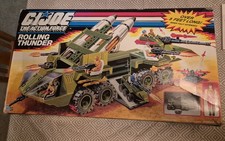 GI Joe Action Force Rolling Thunder Vehicle Complete With Original Box