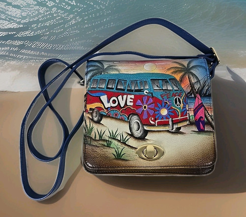 Nwot anuschka hand painted - -,