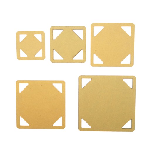 5pcs square templates quilting - square,