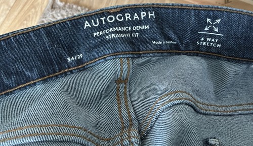 Men autograph blue jeans - m&s,