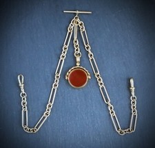 18k gold plated trombone link - plated,