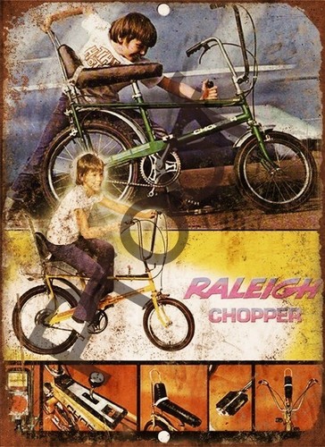 Raleigh chopper s157 - sign, x