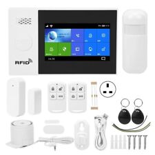 4G Tuya WiFi GSM GPRS 4.3" Wireless Alarm System, Home Burglar Alarm.