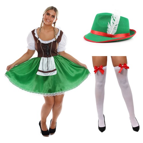Bavarian beer girl dress - bavarian, dress,