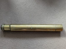 World War 1 1918 x8 Gun Artillery Sighting Telescope Brass W Watson Sons London