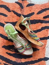 Faith Wooden Wedges Size 6