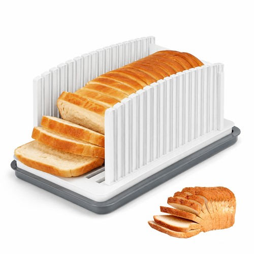 Adjustable bread slicer cutter - adjustable,