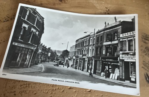 Real photo postcard park - real,