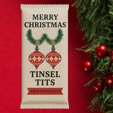 Rude Christmas Chocolate Bar |