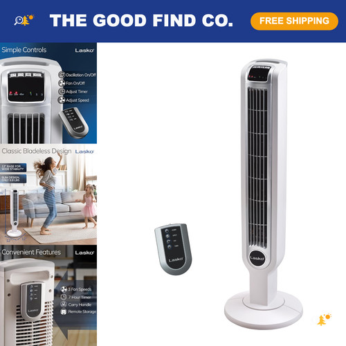 Oscillating tower fan - oscillating, with