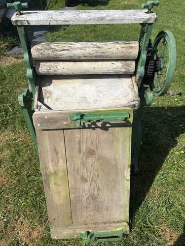 Antique laundry mangle - laundry,