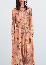  ZARA LONG DRESS FLORAL
