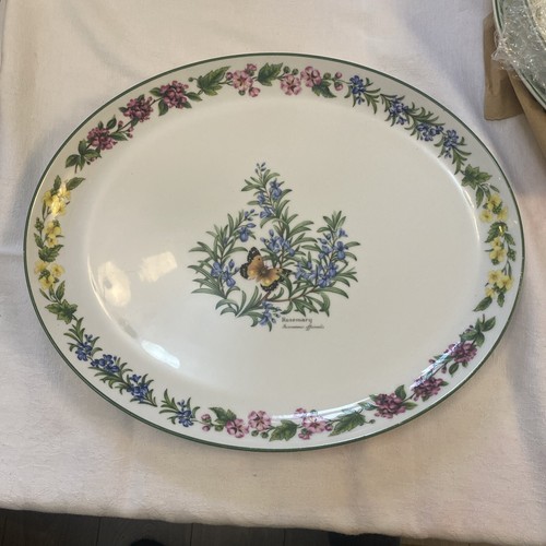 Royal worcester herbs oval - worcester,