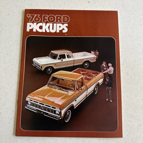 1976 ford pickup trucks - 1976, sales