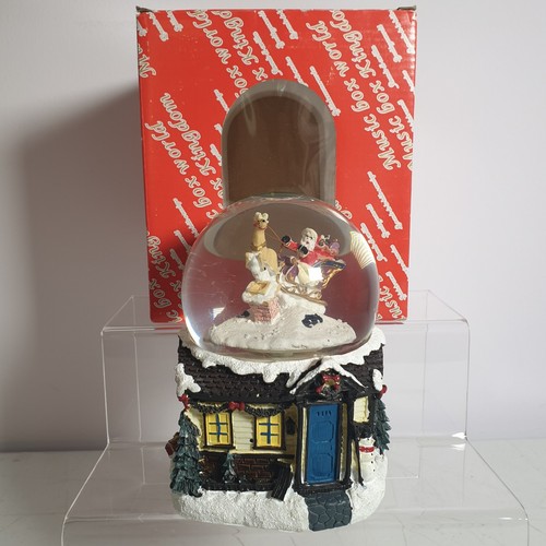 Music box world santa - box,