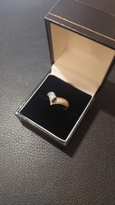 9ct Gold Sapphire And Clear