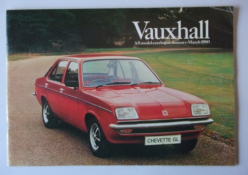 Vauxhall range orig 1980 - orig, uk