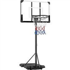Basketball Hoop Stand System Portable Adjustable Basketball Net Goal Kids/Teens