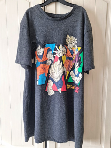 Dragon ball men grey - ball,