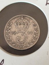Threepence - 1917 - George V -