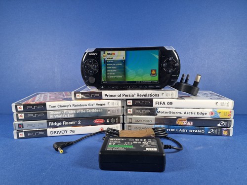 Black sony psp 3003 handheld - black,