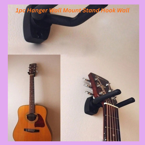 Guitar hanger wall mount - hanger, stand