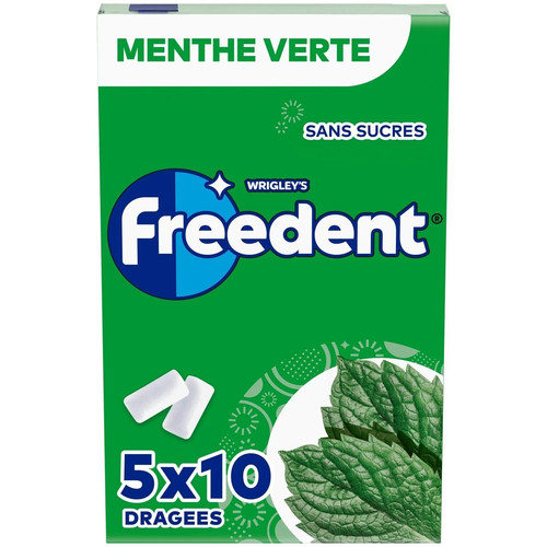 Chewing gum freedent - à, la