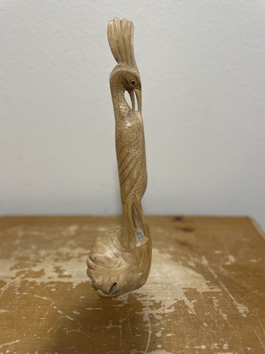 Vintage hand carved deco wood - hand,